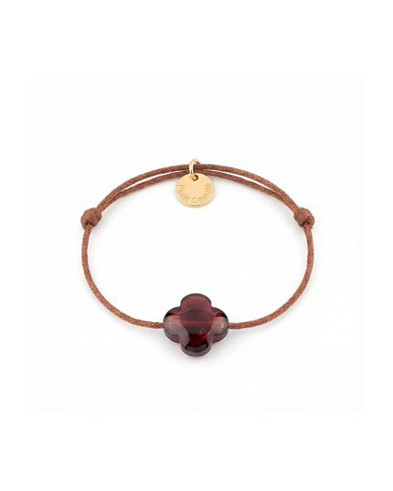 Petit Comité Armband Geboortesteen Januari Granaat