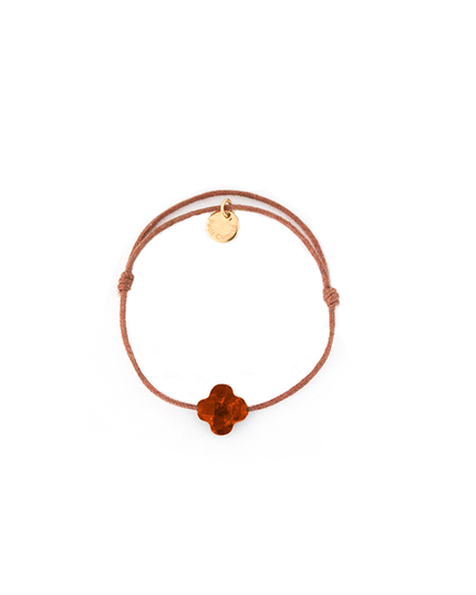 Petit Comité Armband Geboortesteen Juli Robijn