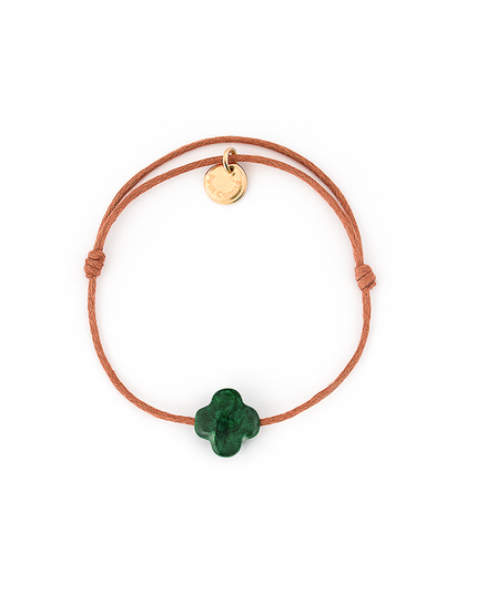 Petit Comité Armband Geboortesteen Mei Smaragd