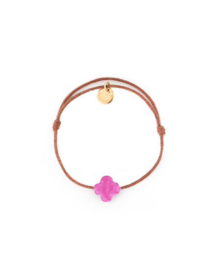 Petit Comité Armband Geboortesteen Oktober Rozenkwarts