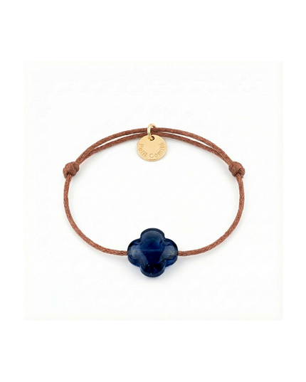 Petit Comité Armband Geboortesteen September Saffier