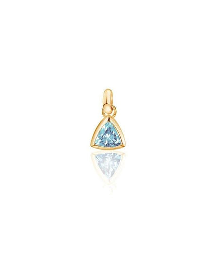 Petit Comité Geboortesteen Blauw Topaas December