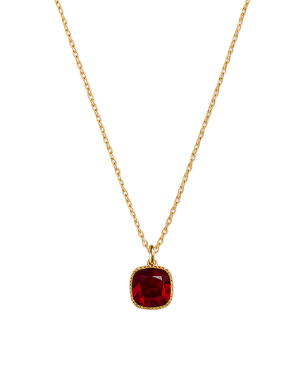 Petit Comité Geboortesteen Ketting januari Granaat