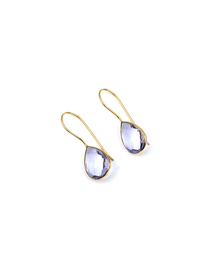 Petit Comité Oorbellen Druppel Amethist