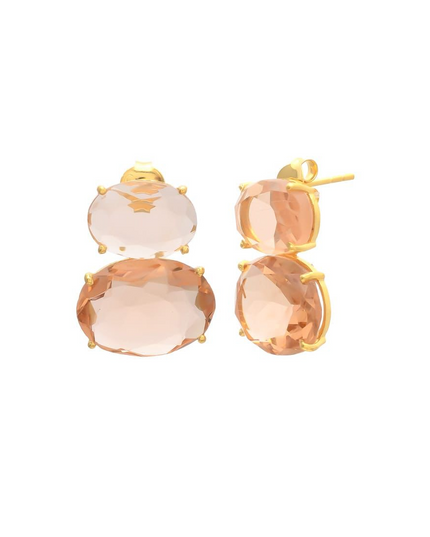 Petit Comité Statement Oorbellen Liv Champagne