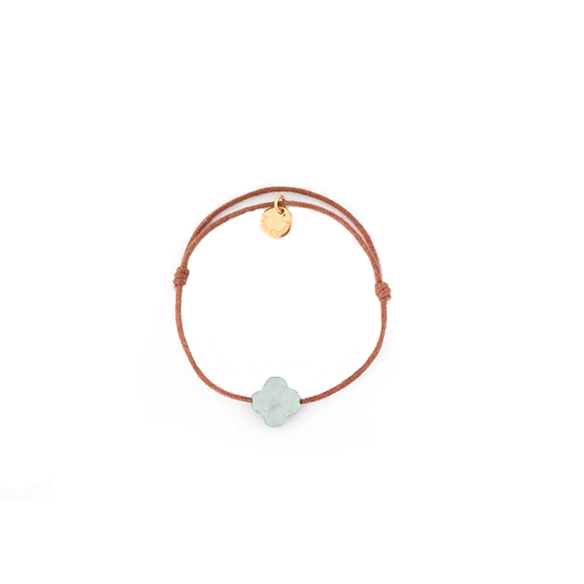 Petit Comité Armband Geboortesteen April Kristal