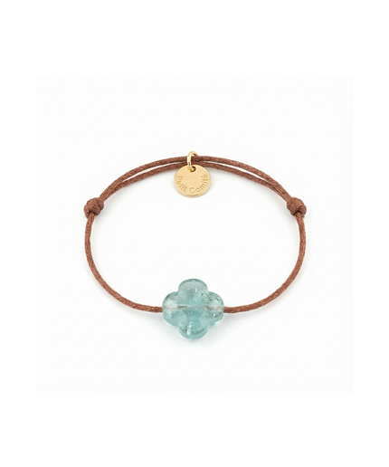 Petit Comité Armband Geboortesteen December Blauw Topaas