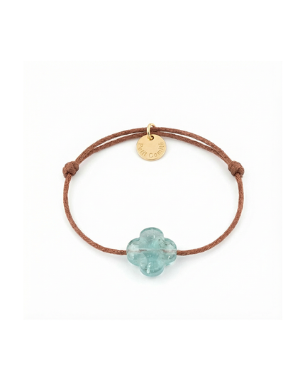 Petit Comité Armband Geboortesteen December Blauw Topaas