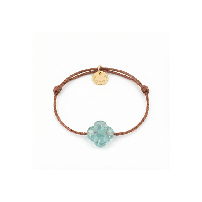 Petit Comité Armband Geboortesteen December Blauw Topaas