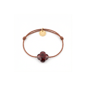 Petit Comité Armband Geboortesteen Januari Granaat