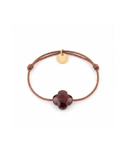 Petit Comité Armband Geboortesteen Januari Granaat