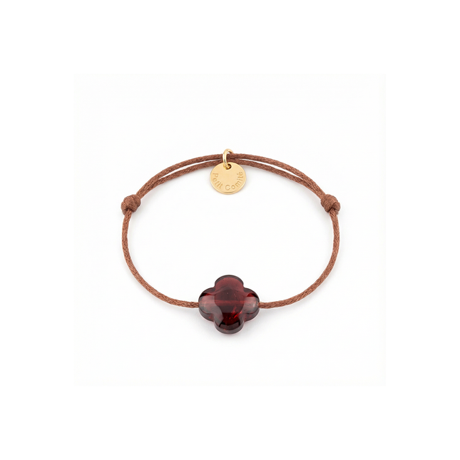 Petit Comité Armband Geboortesteen Januari Granaat