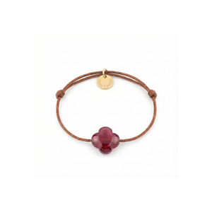 Petit Comité Armband Geboortesteen Juli Robijn