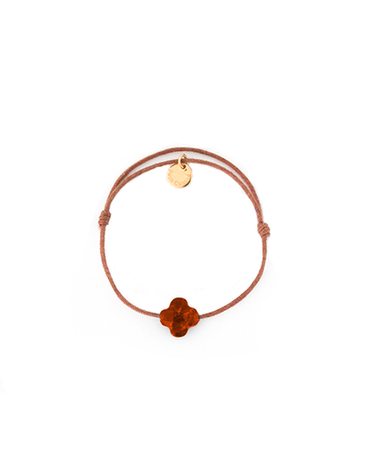 Petit Comité Armband Geboortesteen Juli Robijn