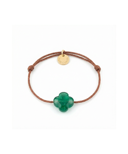 Petit Comité Armband Geboortesteen Mei Smaragd