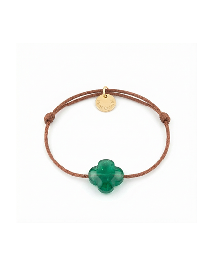 Petit Comité Armband Geboortesteen Mei Smaragd