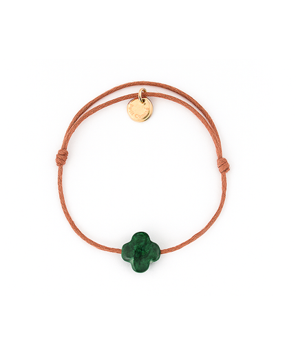 Petit Comité Armband Geboortesteen Mei Smaragd