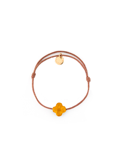 Petit Comité Armband Geboortesteen November Citrien