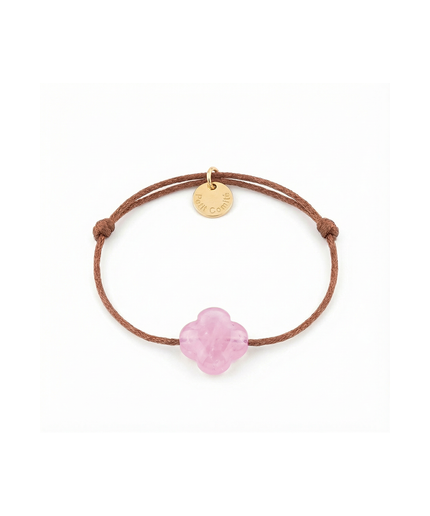 Petit Comité Armband Geboortesteen Oktober Rozenkwarts