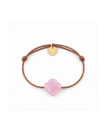Petit Comité Armband Geboortesteen Oktober Rozenkwarts