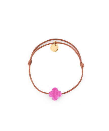 Petit Comité Armband Geboortesteen Oktober Rozenkwarts