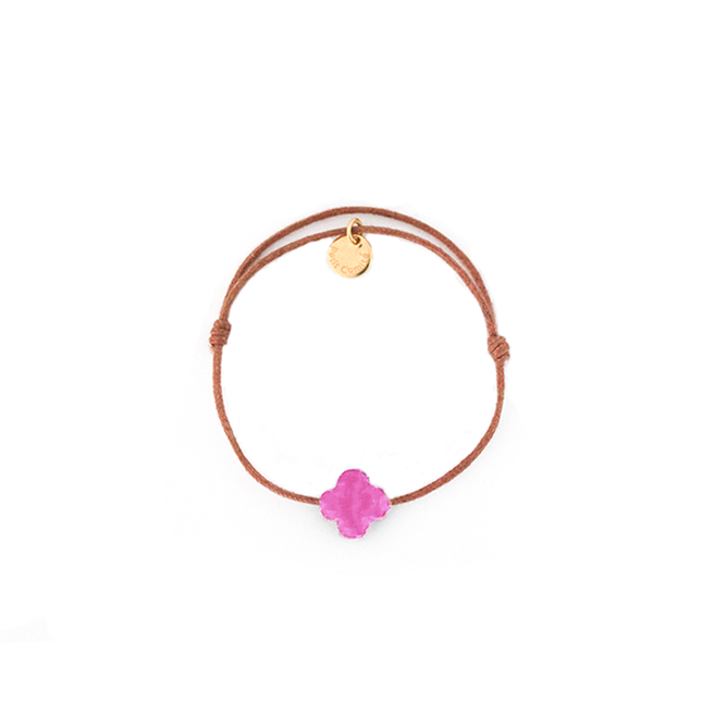 Petit Comité Armband Geboortesteen Oktober Rozenkwarts