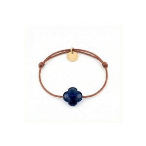 Petit Comité Armband Geboortesteen September Saffier