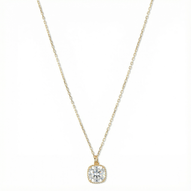 Petit Comité Geboortesteen Ketting april kristal