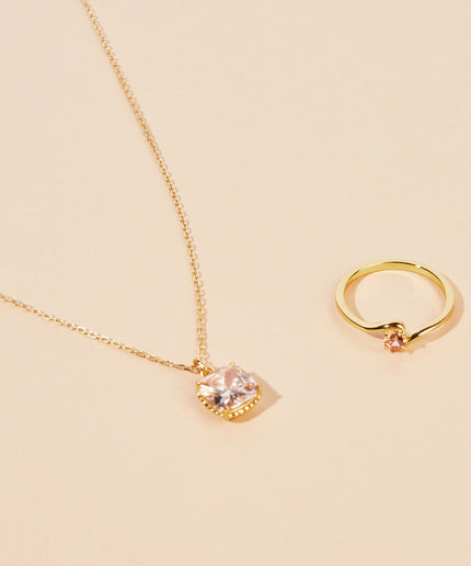 Petit Comité Geboortesteen Ketting januari Granaat