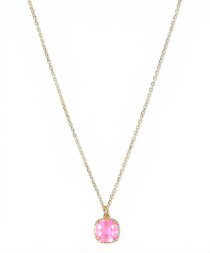 Petit Comité Geboortesteen Ketting oktober rozenkwarts