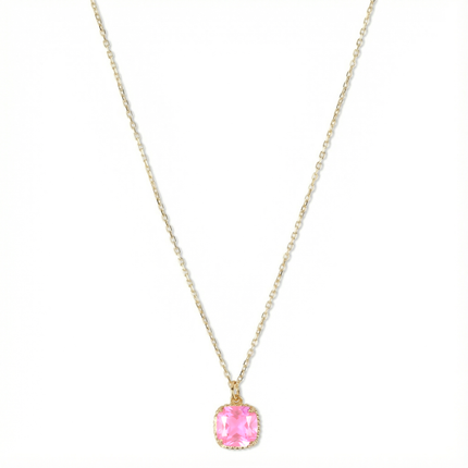 Petit Comité Geboortesteen Ketting oktober rozenkwarts
