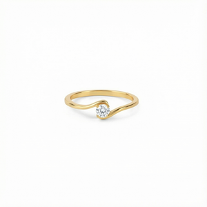 Petit Comité Geboortesteen Ring april kristal