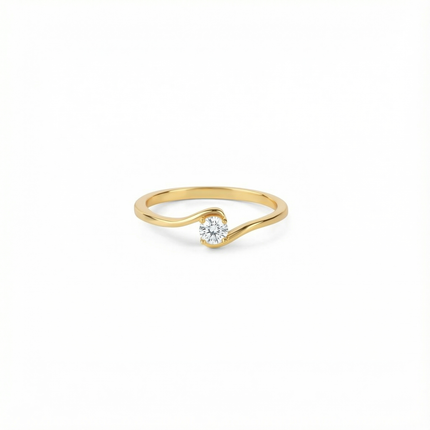 Petit Comité Geboortesteen Ring april kristal