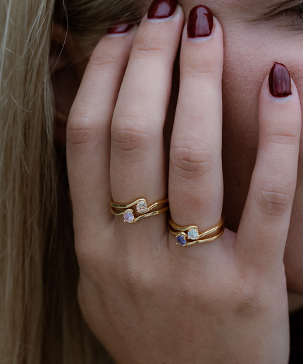 Petit Comité Geboortesteen Ring augustus peridoot