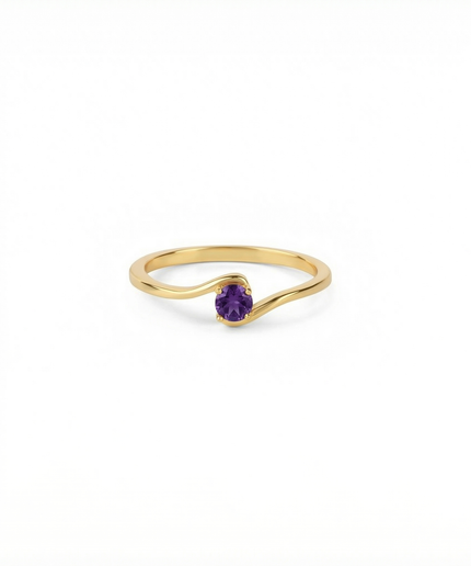 Petit Comité Geboortesteen Ring februari amethist