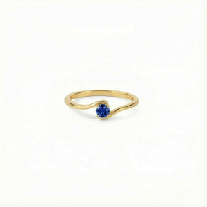 Petit Comité Geboortesteen Ring september saffier