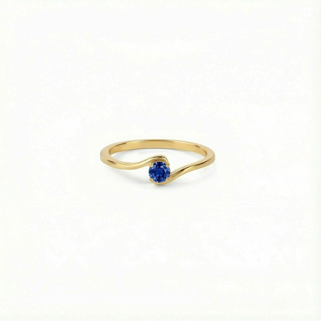 Petit Comité Geboortesteen Ring september saffier