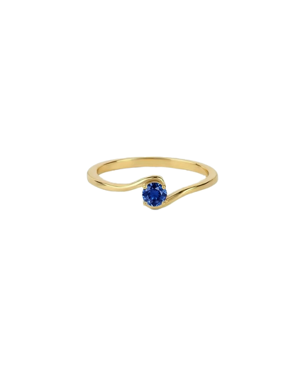 Petit Comité Geboortesteen Ring september saffier