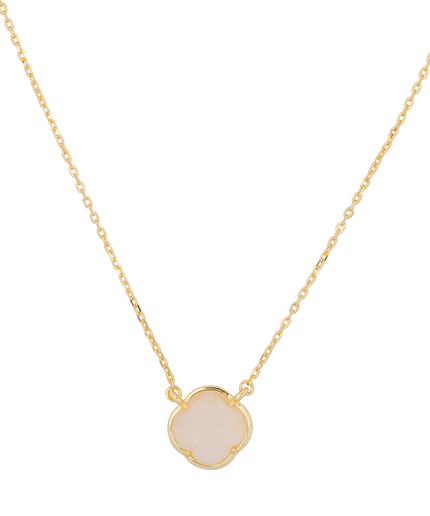 Petit Comité Ketting Maansteen Klaver