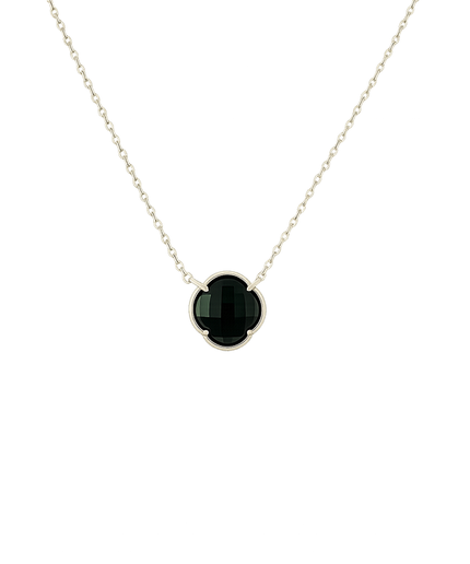 Petit Comité Ketting Zwart Onyx  Klaver