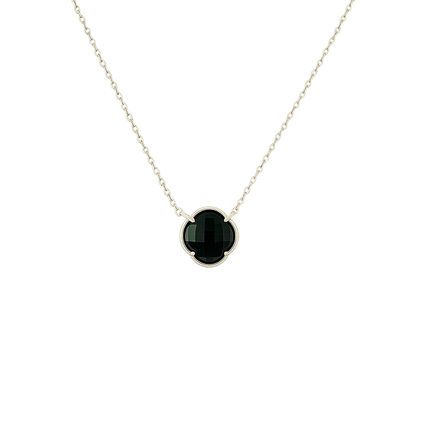 Petit Comité Ketting Zwart Onyx  Klaver