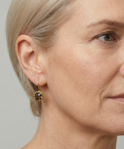 petit-comite-nl Oorhangers Elodie Bruine Topaas