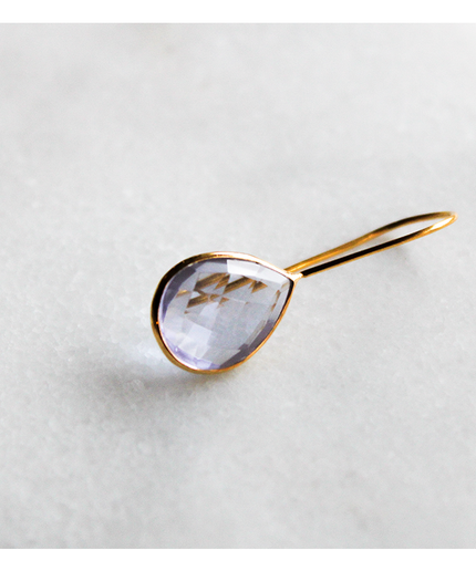 Petit Comité Oorbellen Druppel Amethist