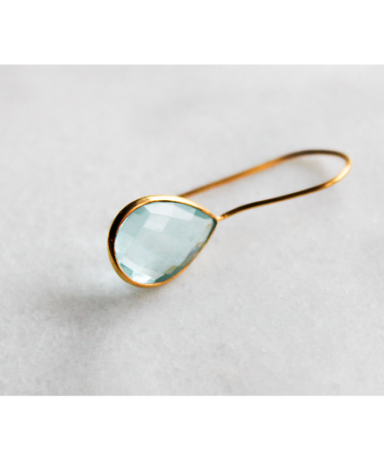 Petit Comité Oorbellen Druppel Aquamarijn