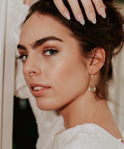 Petit Comité Oorbellen Druppel Aquamarijn