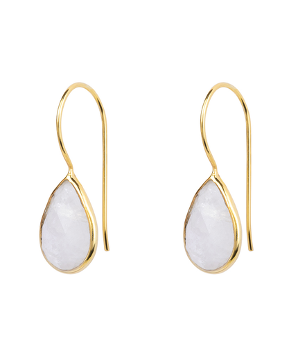 Petit Comité Oorbellen Druppel Maansteen