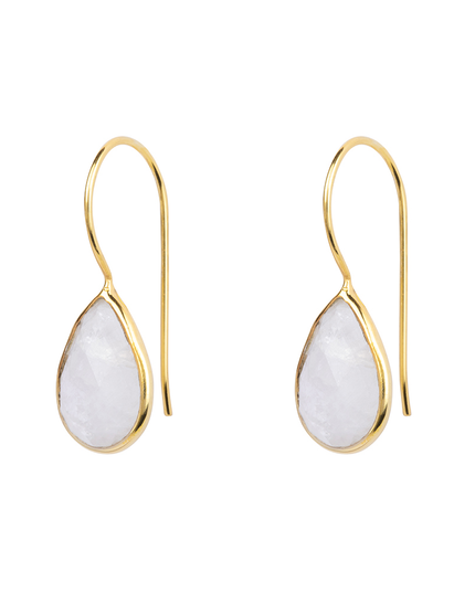 Petit Comité Oorbellen Druppel Maansteen