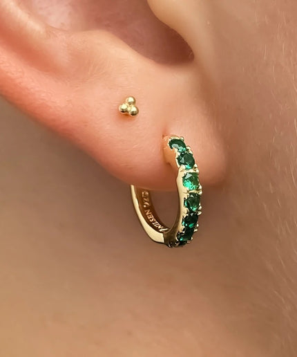 Petit Comité Oorbellen Geboortesteen Juni Maansteen Hoops