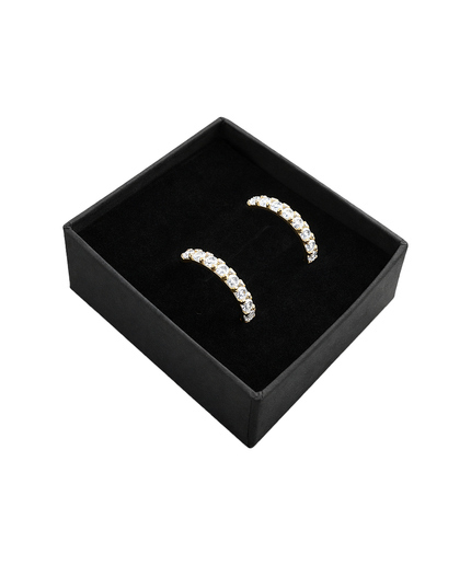 Petit Comité Oorbellen Geboortesteen Maart Aquamarijn Hoops