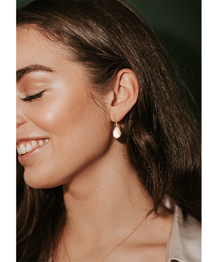 Petit Comité Oorbellen Groene Toermalijn Druppel Mini